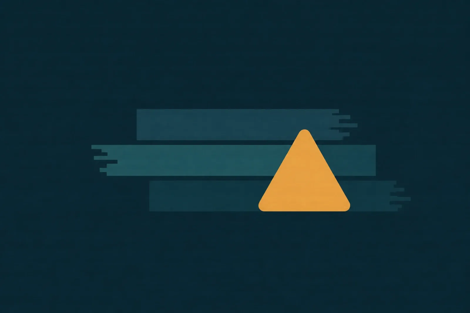 An abstract illustration of fault indicators in ocean blues, standing in for the demo bug reports.